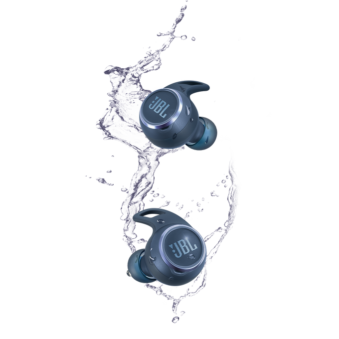 JBL Reflect Aero TWS - Blue - True wireless Noise Cancelling active earbuds - Detailshot 1 image number null